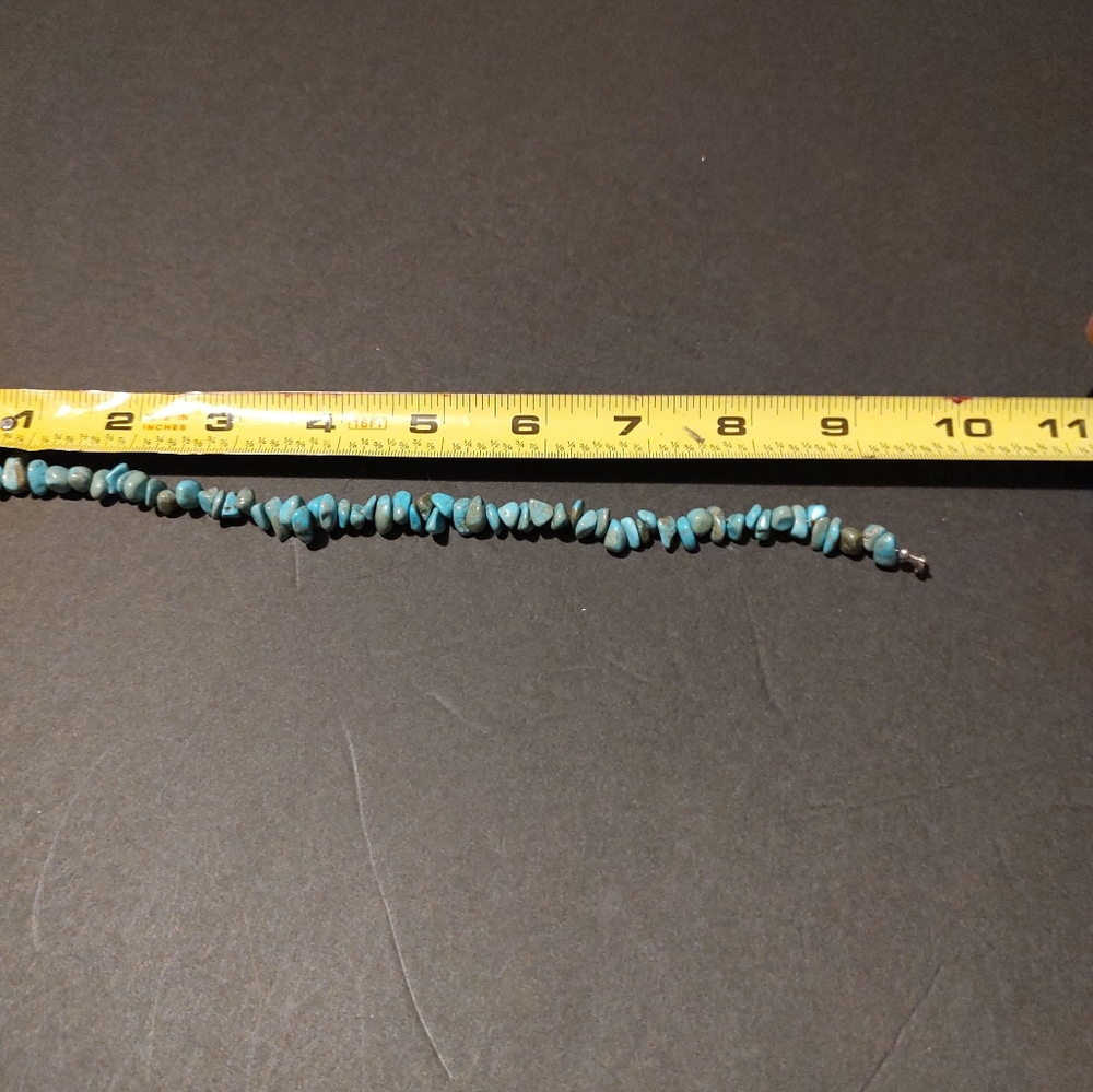Turquoise anklet - Picture 2 of 2